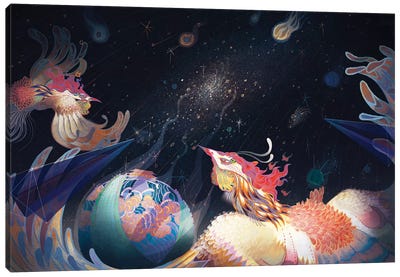 Extragalactic Canvas Art Print - Sija Hong