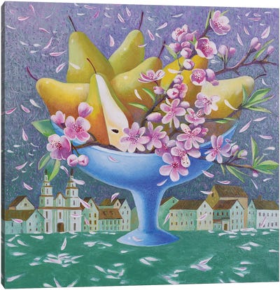 Hello Spring Canvas Art Print - Elena Shichko