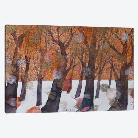 Autumn Canvas Print #SIK2} by Elena Shichko Canvas Artwork