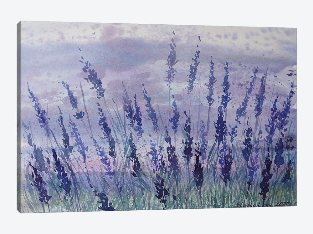 Lavender by Elena Shichko 1-piece Canvas Wall Art