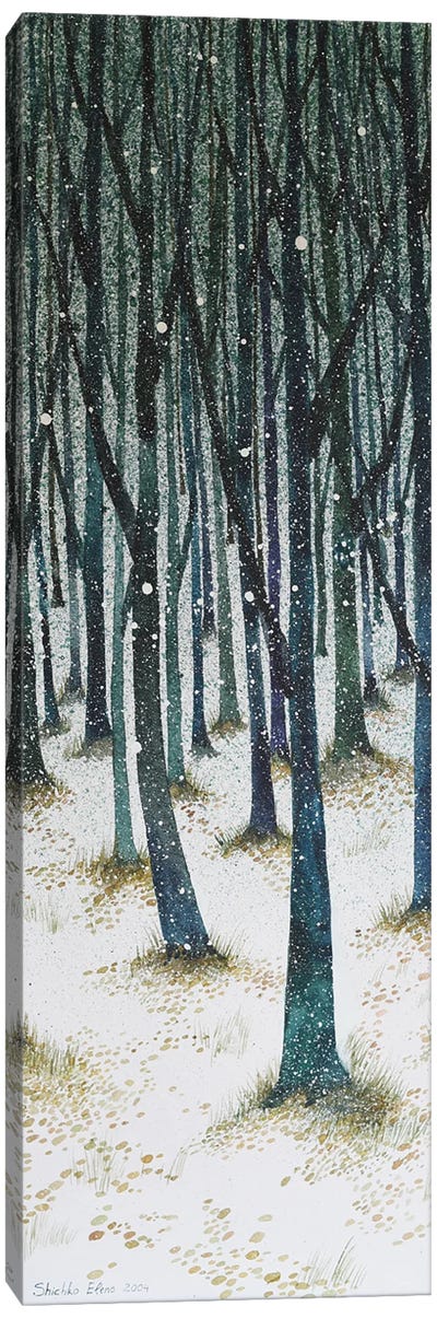 Blue Forest Canvas Art Print - Elena Shichko