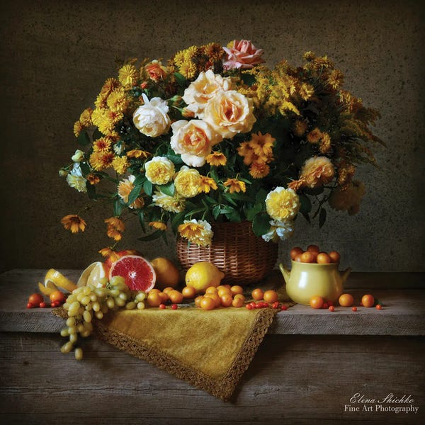 Fine Art Print: Gold Of Summer by Elena Shichko