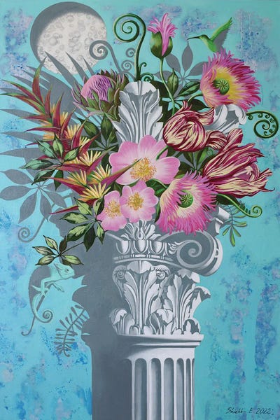 Funky Fine Art: Corinthian Order by Elena Shichko