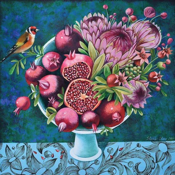 Funky Fine Art: Full Bowl by Elena Shichko