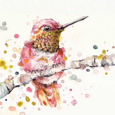 Oh So Fluffy by Sillier Than Sally canvas print