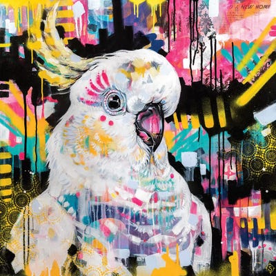 Party On Your Balcony Yeah by Sillier Than Sally canvas print