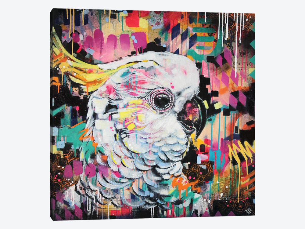 The Cheekiest Of Them All by Sillier Than Sally 1-piece Canvas Artwork