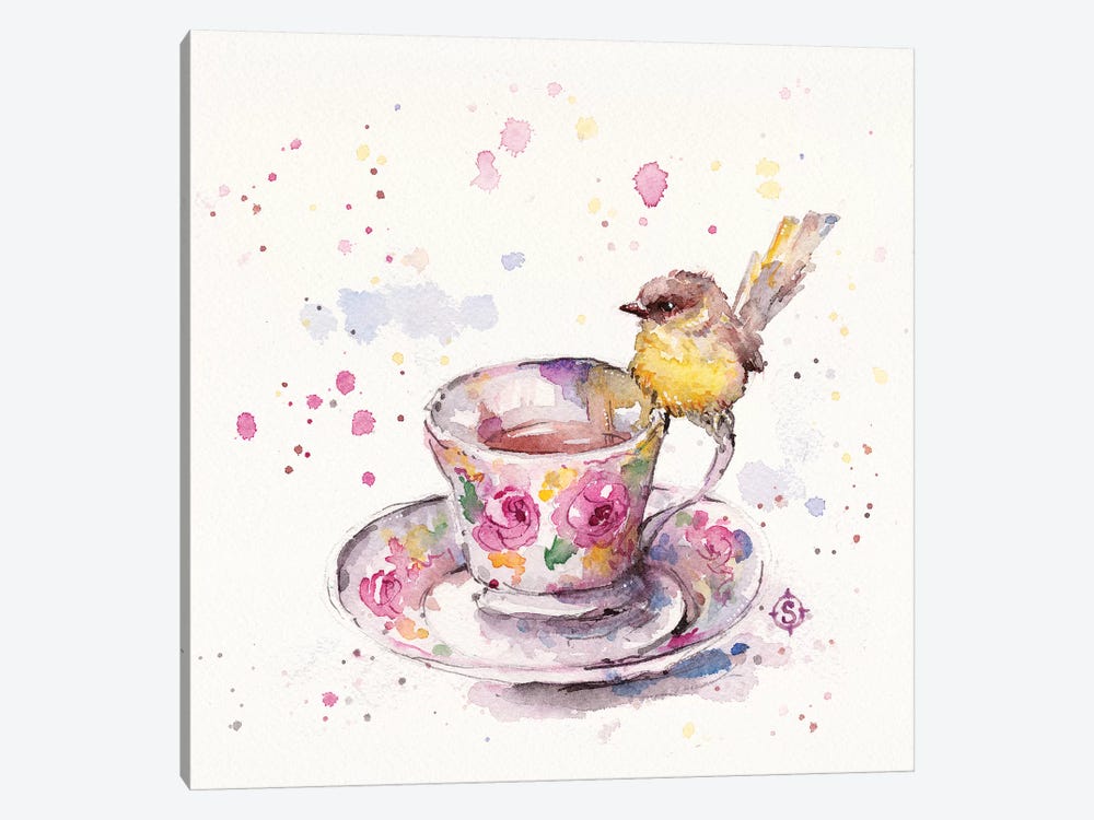 There's Always Time For Tea 1-piece Canvas Print