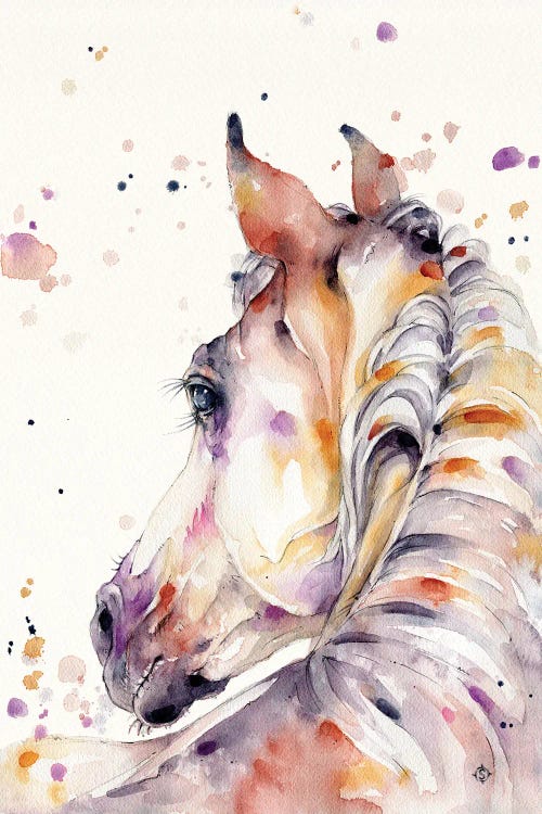 Strength & Softness (Horse) by Sillier Than Sally wall art