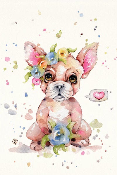 French Bulldogs: Sweet Frenchie by Sillier Than Sally
