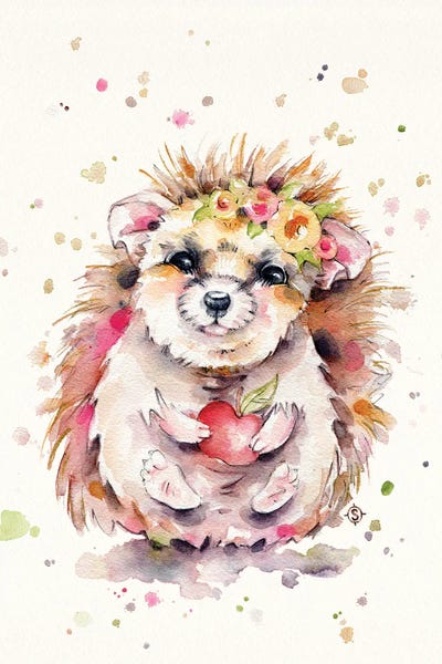 Hedgehogs: Sweet Hedgehog by Sillier Than Sally