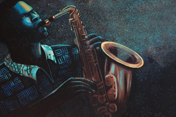 Carol A. Simmons: Jazz Man by Carol A. Simmons