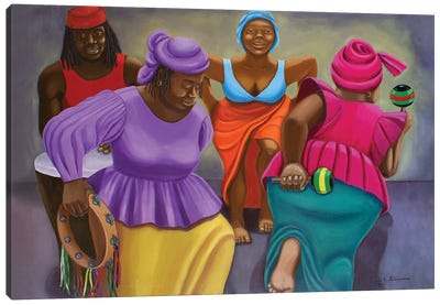 Celebrate Canvas Art Print - Black History Month