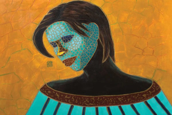 Carol A. Simmons: Mosaic V Humility by Carol A. Simmons