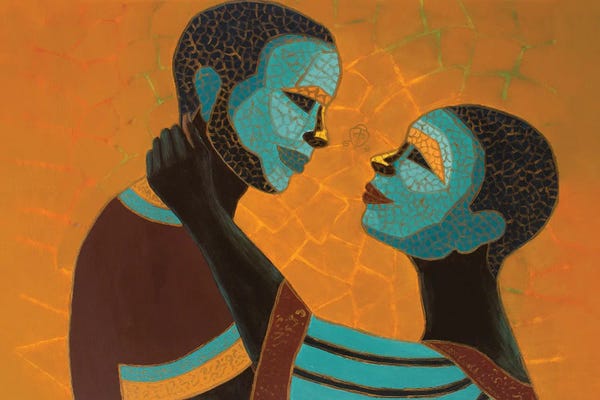 Carol A. Simmons: Mosaic VII Love Never Loses Its Way Home by Carol A. Simmons