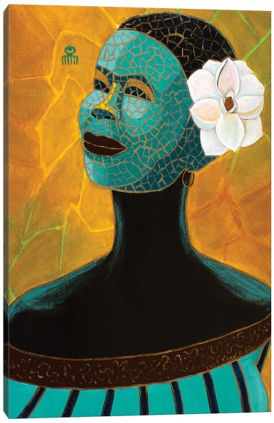 Mosaic X Beauty Canvas Art Print - Carol A. Simmons