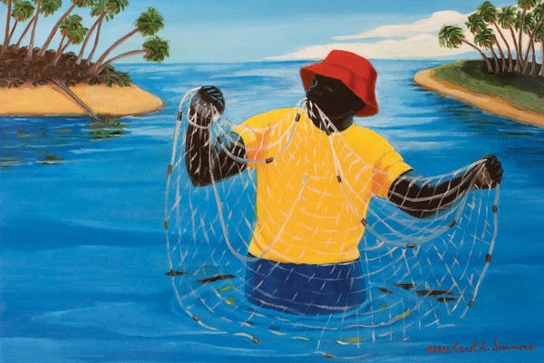Carol A. Simmons: Casting A Net VI by Carol A. Simmons