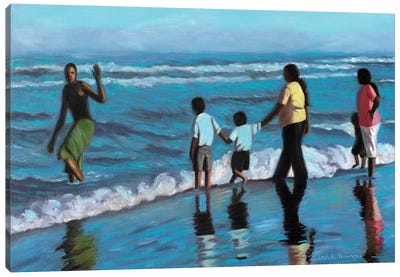 Isle Of Palms Canvas Art Print - Carol A. Simmons
