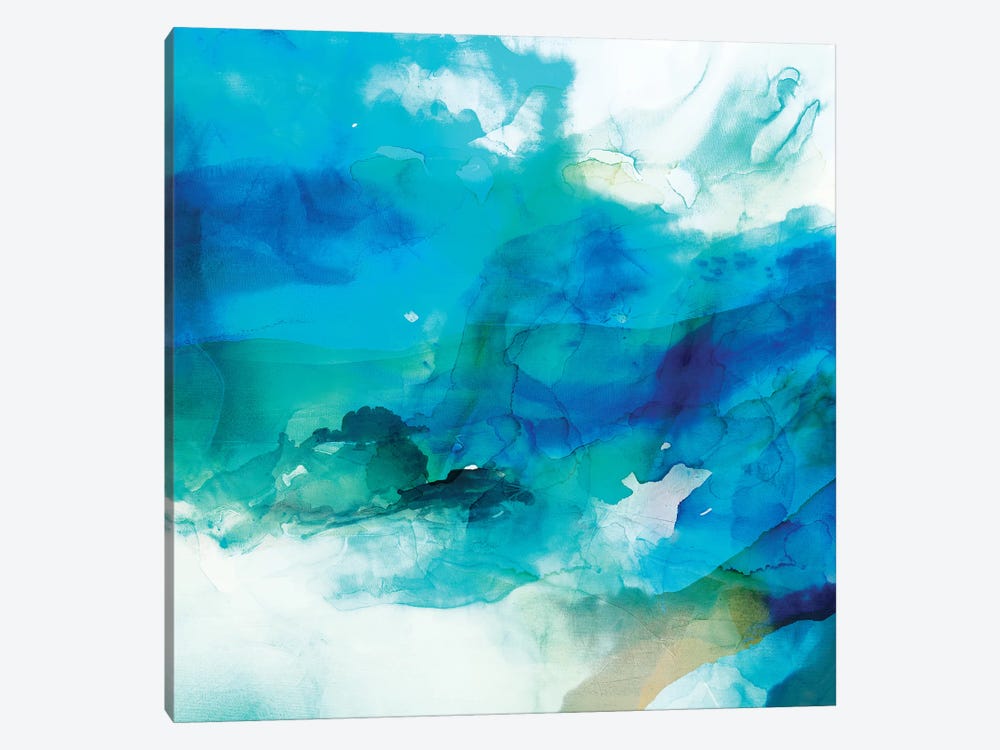 Ephemeral Blue I by Sisa Jasper 1-piece Canvas Art Print