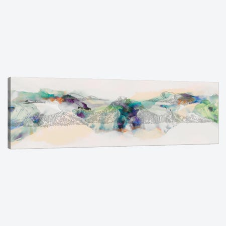 Abstract Mountain Range Canvas Print #SIS116} by Sisa Jasper Art Print