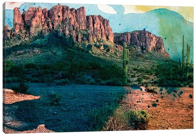 Arizona Abstract Canvas Art Print