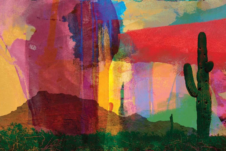 Mesa Abstract by Sisa Jasper canvas print
