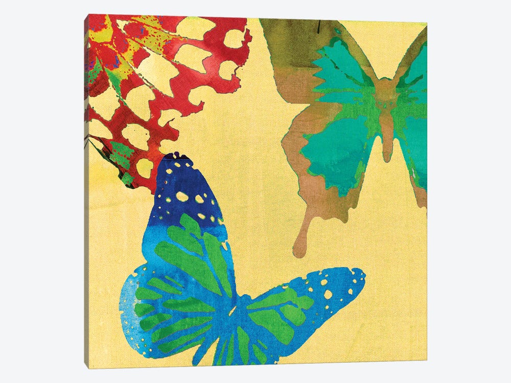 Saturated Butterflies III 1-piece Art Print