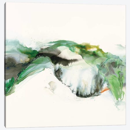Green Terrain I Canvas Print #SIS79} by Sisa Jasper Canvas Print