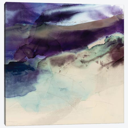 Purple Wunderlust II Canvas Print #SIS93} by Sisa Jasper Art Print