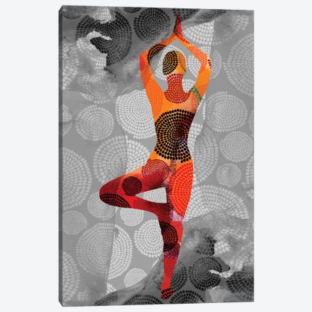Yoga Pose I Canvas Print #SIS96} by Sisa Jasper Canvas Wall Art