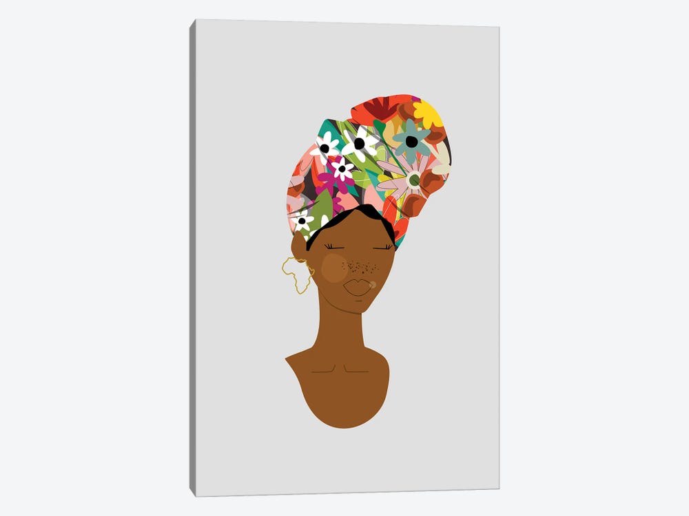 Evette II by sheisthisdesigns 1-piece Canvas Print