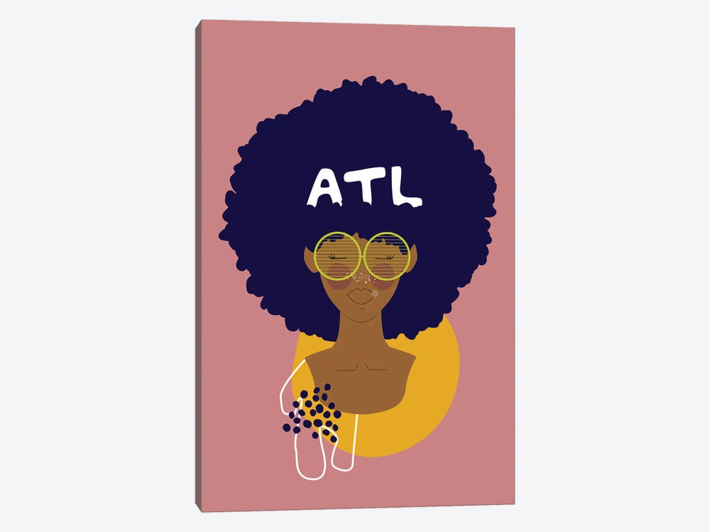 Atl by sheisthisdesigns 1-piece Canvas Art Print
