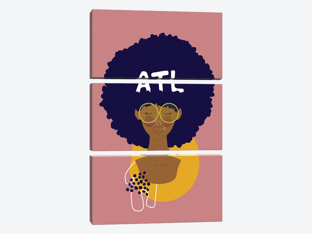 Atl by sheisthisdesigns 3-piece Art Print
