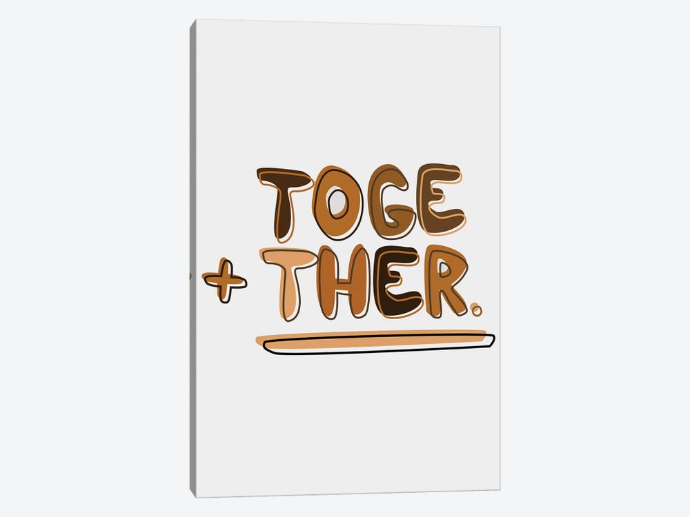 Together by sheisthisdesigns 1-piece Canvas Artwork