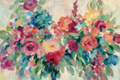 Flower Market by Silvia Vassileva acrylic art print