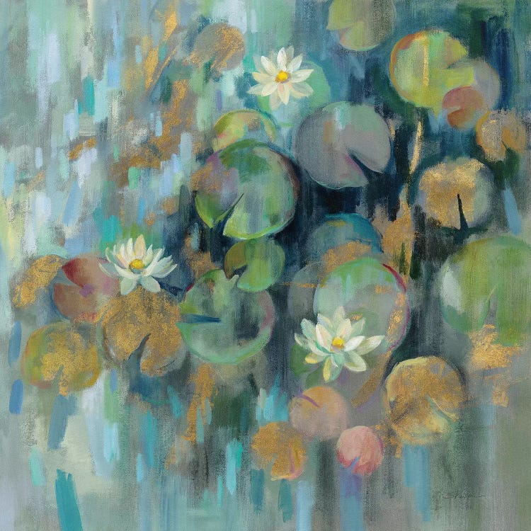 Magic Lily Pond by Silvia Vassileva wall art