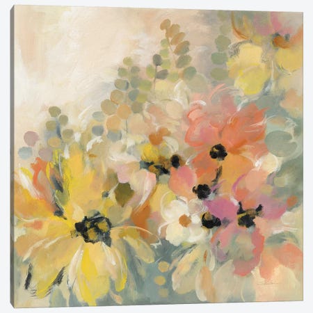 June Flower Bed Canvas Print #SIV127} by Silvia Vassileva Canvas Art