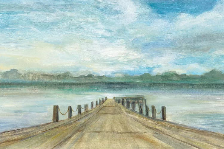 Lake Pier by Silvia Vassileva wall art