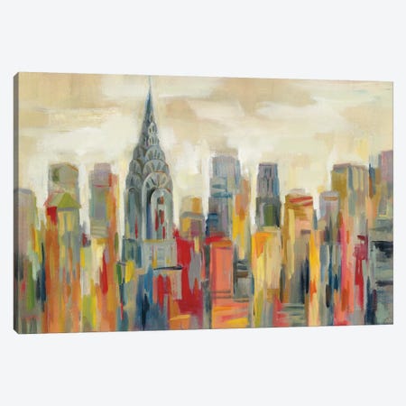 Manhattan - The Chrysler Building Canvas Print #SIV131} by Silvia Vassileva Canvas Art