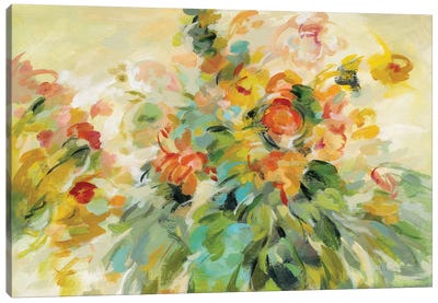 Festive Bouquet Canvas Art Print - Silvia Vassileva