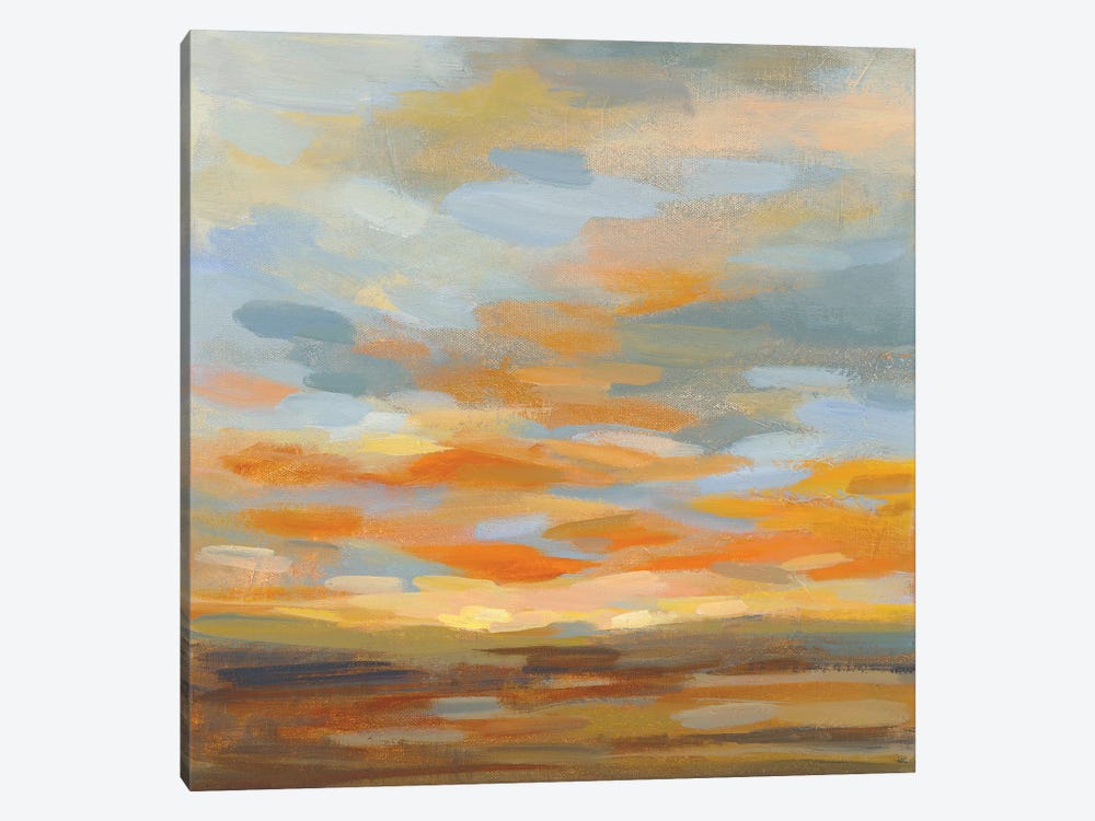 High Desert Sky II Blue by Silvia Vassileva 1-piece Canvas Artwork