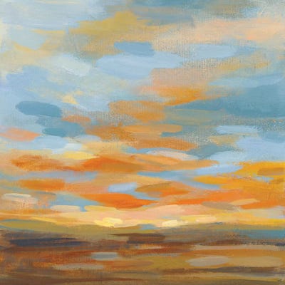 High Desert Sky II Bright Blue by Silvia Vassileva art print