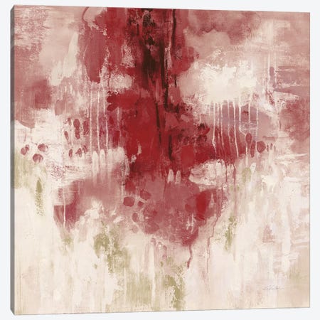 Red Rain Canvas Print #SIV166} by Silvia Vassileva Canvas Art