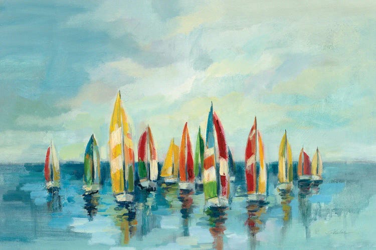 Regatta by Silvia Vassileva wall art