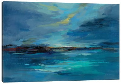 Early Morning Sea Canvas Art Print - Silvia Vassileva