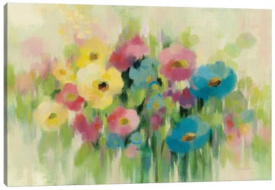 First Spring Flowers Canvas Art Print - Silvia Vassileva