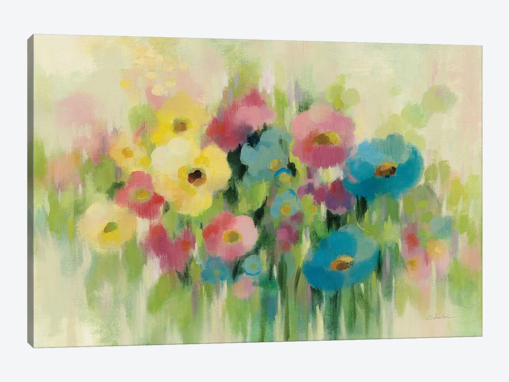 First Spring Flowers by Silvia Vassileva 1-piece Canvas Wall Art