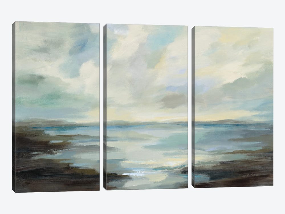 Northern Lagoon by Silvia Vassileva 3-piece Canvas Print