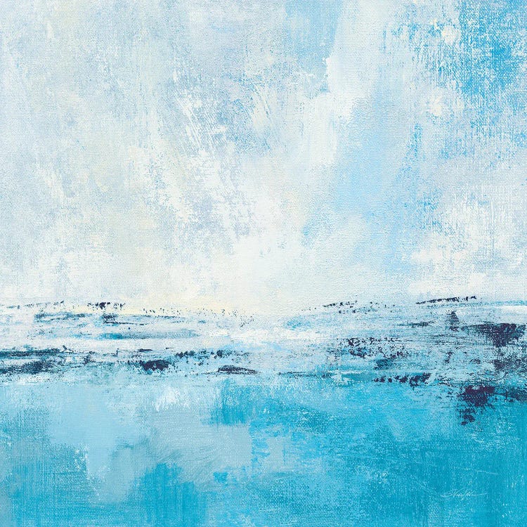 Coastal View I Aqua