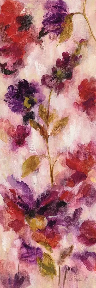 Exuberant Florals III by Silvia Vassileva acrylic art print